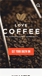 Mobile Screenshot of lovecoffee.com